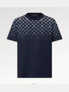 Gradient Cotton Short Sleeve T-Shirt Navy - LOUIS VUITTON - BALAAN 2