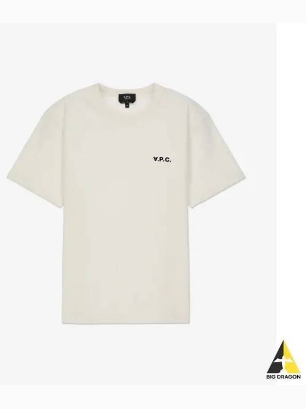 Boxy Petit VPC Short Sleeve T-Shirt White - A.P.C. - BALAAN 2