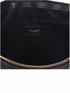 Gold Monogram Document Holder In Matelasse Leather Black - SAINT LAURENT - BALAAN 8