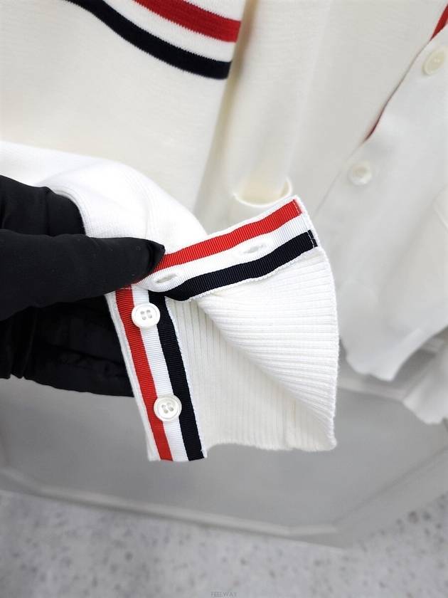 men cardigan - THOM BROWNE - BALAAN 5