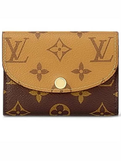 Rosalie Monogram Reverse Coin Purse Brown - LOUIS VUITTON - BALAAN 2