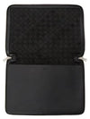 Intrecciato Calfskin Clutch Bag Black - BOTTEGA VENETA - BALAAN 4