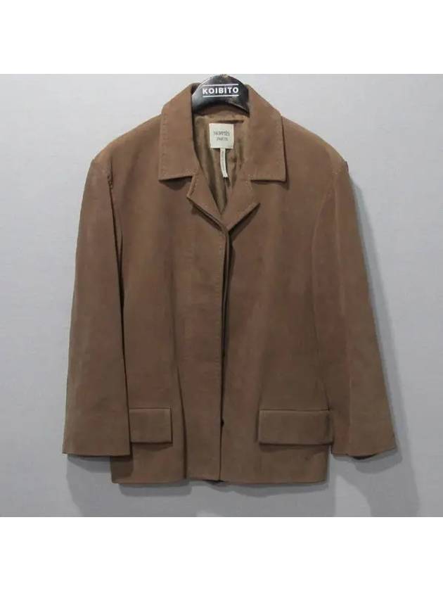 Smith Market Brown Jacket Women s Clothing - HERMES - BALAAN 1