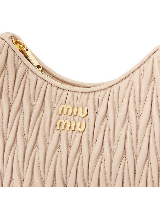 Matelasse Nappa Leather Shoulder Bag Powder Pink - MIU MIU - BALAAN 8