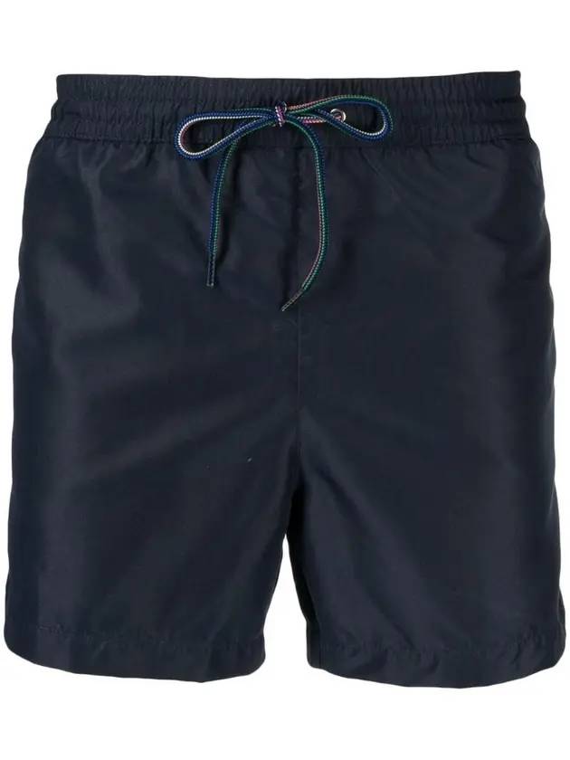 Men's Zebra Logo Swim Shorts Navy - PAUL SMITH - BALAAN 1