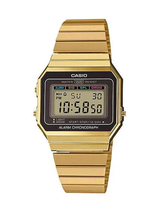 Metal Watch Electronic Vintage A700WG9A - CASIO - BALAAN 1