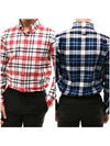 Checked cotton shirt MWL272A 05746 415 - THOM BROWNE - BALAAN 2