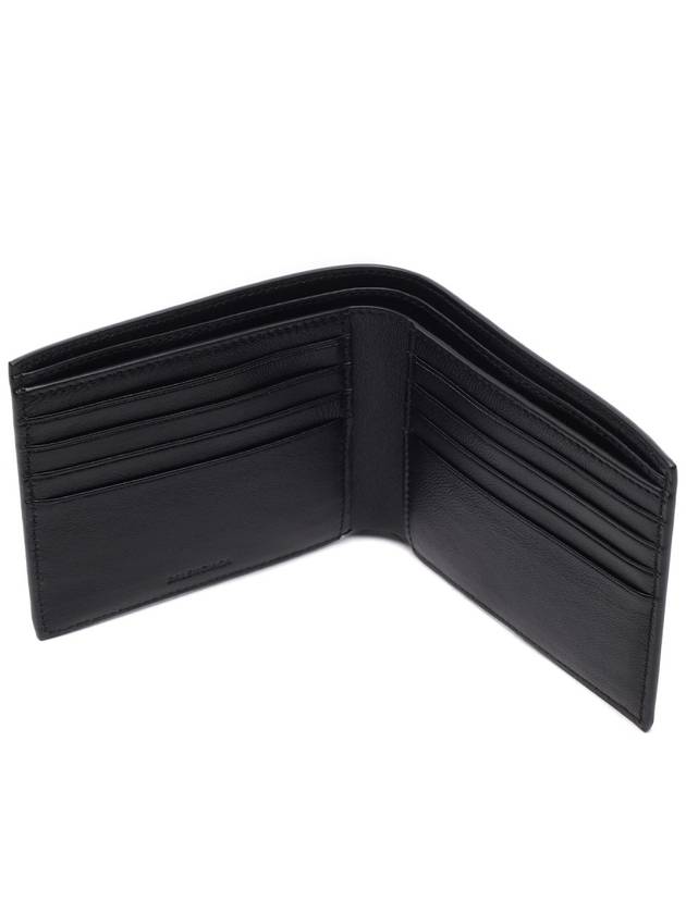 Cash Square Folded Wallet Black - BALENCIAGA - BALAAN 7