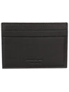 Logo Calf Leather Card Wallet Black - SALVATORE FERRAGAMO - BALAAN 5