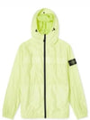 Crinkle Reps Hooded Jacket Lemon - STONE ISLAND - BALAAN 2