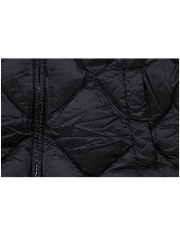 Black Tremme Hooded Goose Down Jacket TREMME 002 - MAX MARA - BALAAN 7