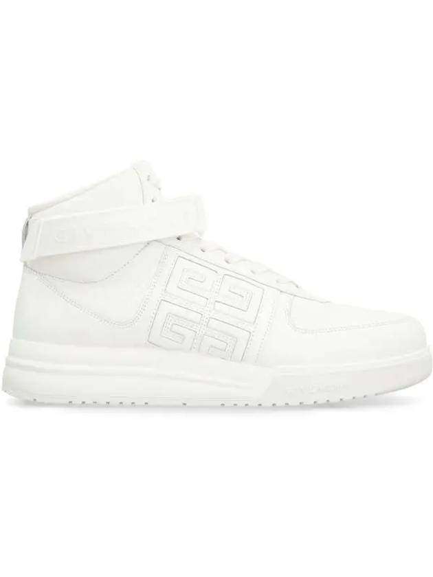 G4 Leather High Top Sneakers White - GIVENCHY - BALAAN 2