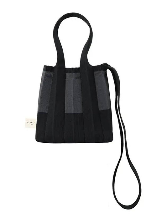 Mini two way bag black - PLEATSMAMA - BALAAN 1