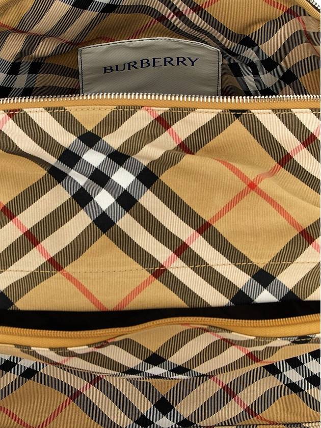 Nova Check Backpack Beige - BURBERRY - BALAAN 5