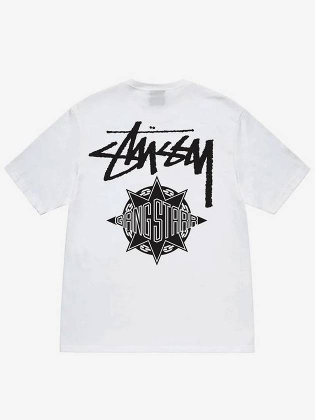 gang star t shirt white men - STUSSY - BALAAN 2