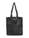 Saloon Tote Bag Black - MAX MARA - BALAAN 4