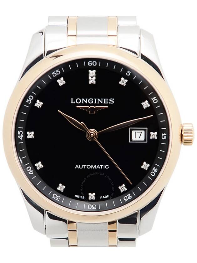 Longines Master Collection Automatic Diamond Black Dial Men's Watch L2.793.5.57.7 - LONGINES - BALAAN 2