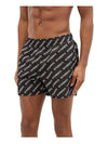 Logo Swim Shorts Black - VETEMENTS - BALAAN 5