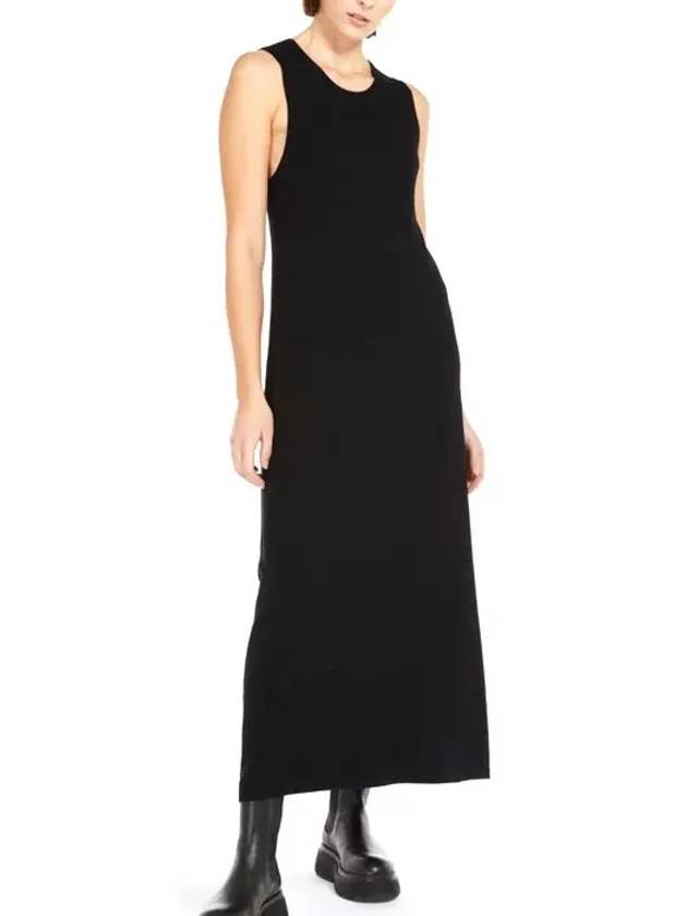 Women's Robinia Knit Long Dress Black - MAX MARA - BALAAN 2