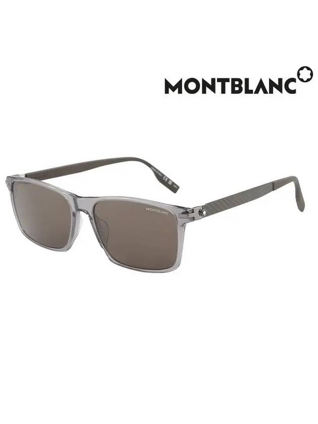 Sunglasses MB0249S 004 Square Acetate Men Women - MONTBLANC - BALAAN 3