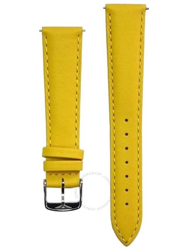 Longines 17 mm Yellow Leather Watch Band L600159511 - LONGINES - BALAAN 1