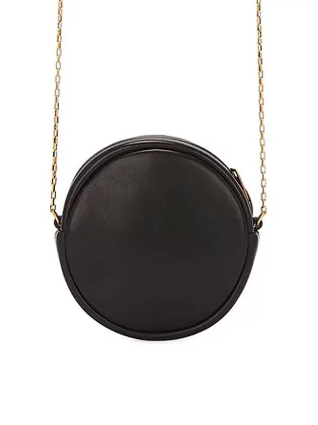 Round Pillow Cross Bag Black - SAINT LAURENT - BALAAN 4