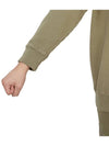 Garment Dyed Cotton Jersey Sweatshirt Khaki - TEN C - BALAAN 11