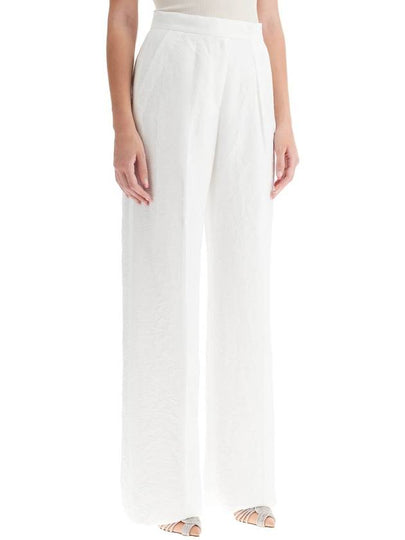 cracked microfaille pants - MAX MARA - BALAAN 2