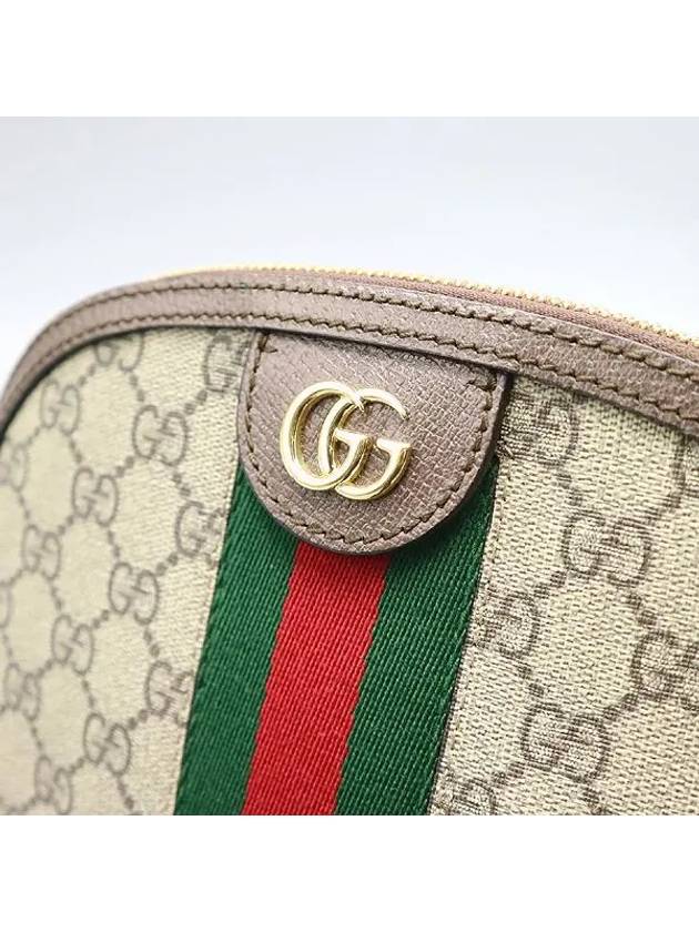 499621 Web Stripe Detail Gold Double G Ophidia Cross Bag - GUCCI - BALAAN 3