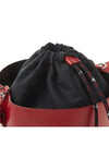 Drawstring Buckle Leather Bucket Bag Red - VIVIENNE WESTWOOD - BALAAN 9