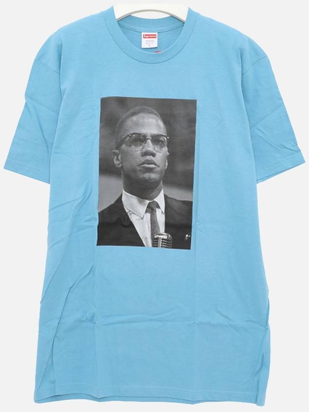 SS22T68 SLATE Malcolm X T Shirt - SUPREME - BALAAN 3