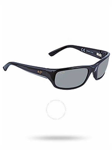 Maui Jim Stingray Polarized Grey/Mirror Wrap Men's Sunglasses 103-02 55 - MAUI JIM - BALAAN 1