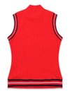 High Neck Sleeveless T-Shirt OF9822LARED - ONOFF - BALAAN 2