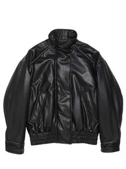 Leather Jacket AC A90600 BLACK10367 Black - ACNE STUDIOS - BALAAN 2