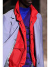 vibrant red shell jacket - LANVIN - BALAAN 6