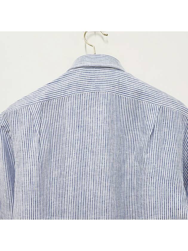 Pony Logo Stripe Long Sleeves Shirt Blue - POLO RALPH LAUREN - BALAAN 8