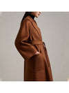 Ludmilla Icon Cashmere Single Coat Tobacco - MAX MARA - BALAAN 5