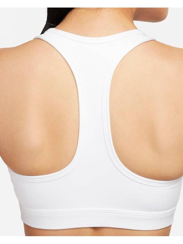 Swoosh Padded Sports Bra White - NIKE - BALAAN 4