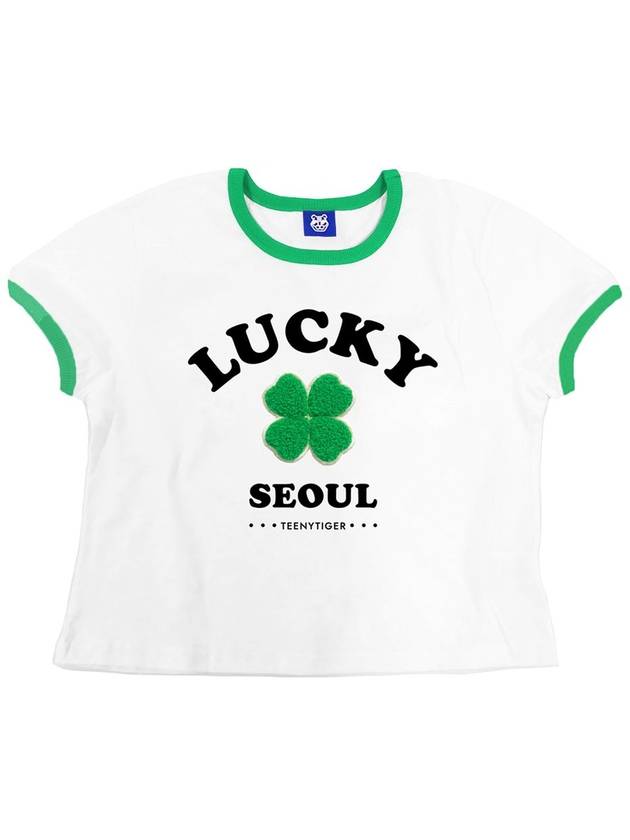 Lucky Seoul Crop T shirt - TEENYTIGER - BALAAN 4