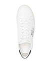 Court Classic SL 06 Leather Low Top Sneakers White - SAINT LAURENT - BALAAN 4