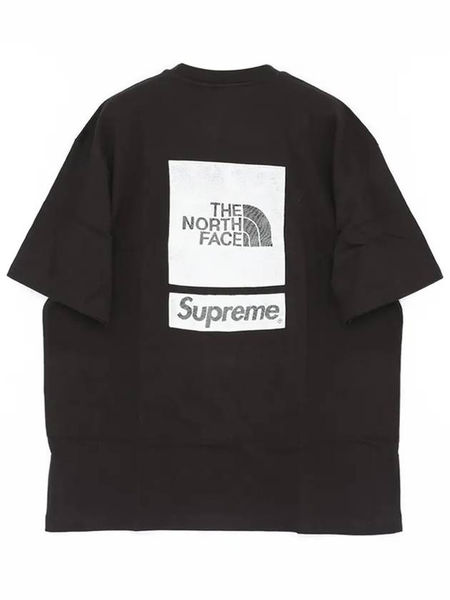 SS24KN1 BLACK collaboration short sleeve t shirt - SUPREME - BALAAN 3