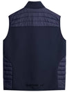 Men's Holden Quilt Hybrid Vest Navy - J.LINDEBERG - BALAAN 3