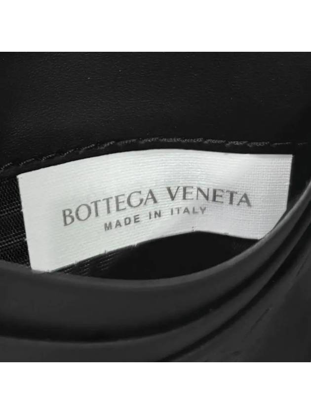 Men's Intrecciato Card Wallet Black - BOTTEGA VENETA - BALAAN 6