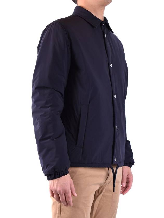 Shirt String Jacket Dark Blue - HERNO - BALAAN 3