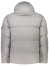 Crinkle Reps Re-Nylon Down Padding Grey - STONE ISLAND - BALAAN 4