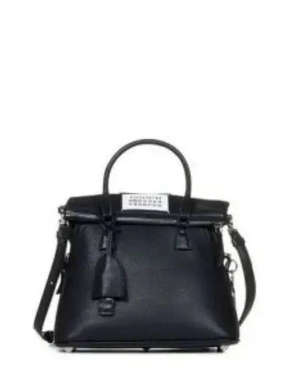 5AC Classic Mini Tote Bag Black - MAISON MARGIELA - BALAAN 2