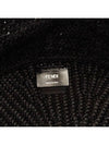 FF Cashmere Shopping Bag Black - FENDI - BALAAN 9