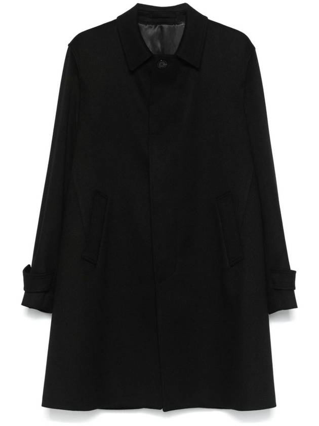 Lardini Black Wool Coat - RVR LARDINI - BALAAN 1