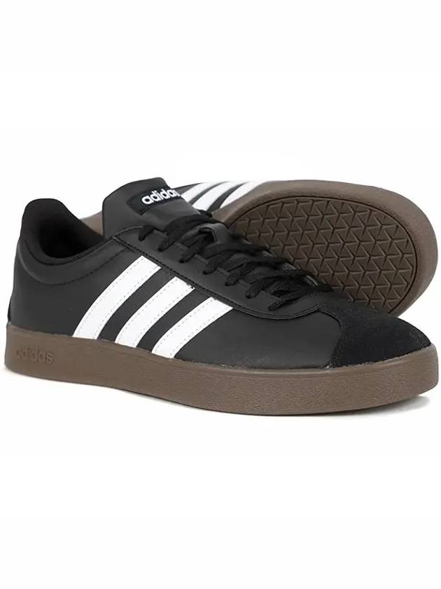 VL Court Base Low Top Sneakers Black - ADIDAS - BALAAN 3