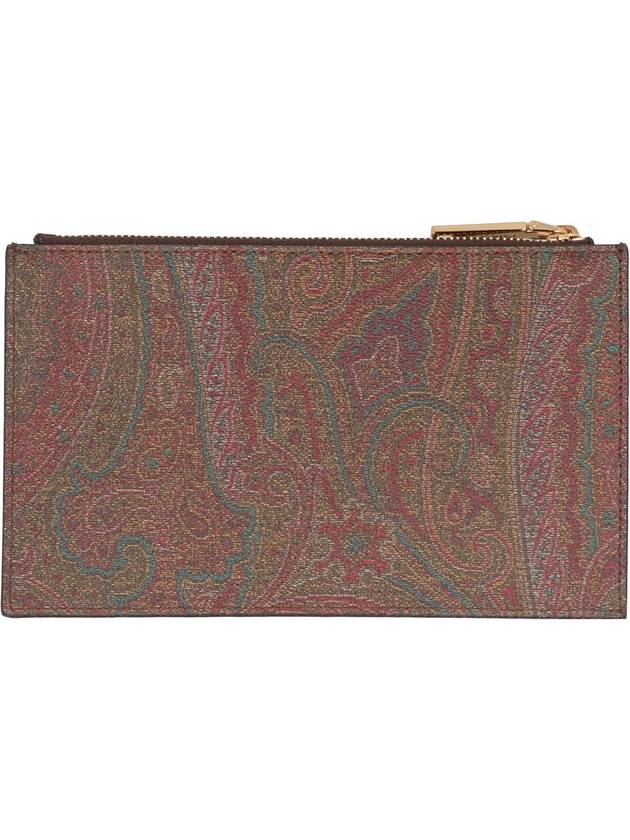 Etro Logo Print Flat Pouch - ETRO - BALAAN 3